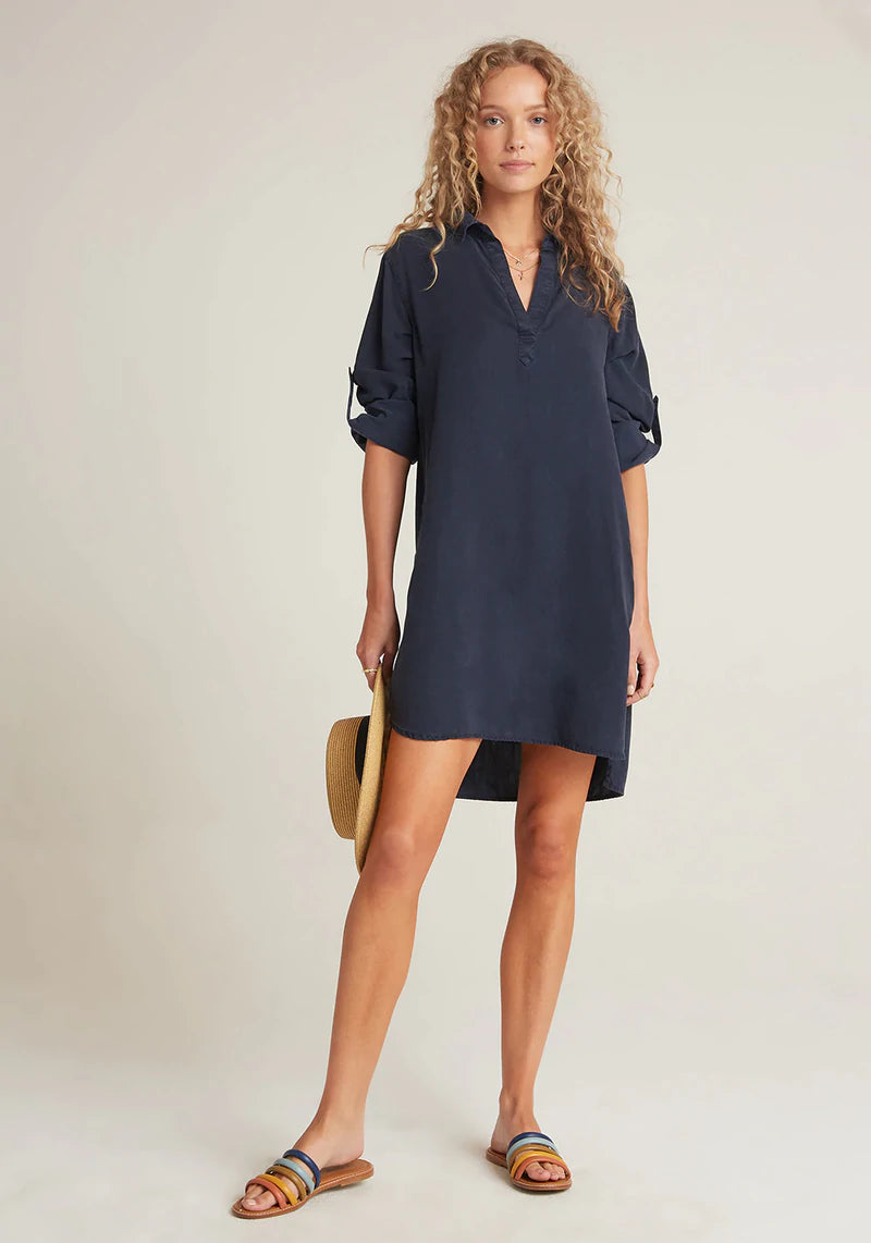 Whistles bella shop linen shirt dress