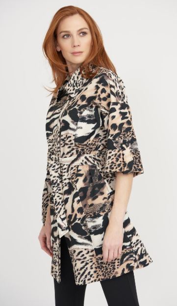 Joseph ribkoff outlet leopard jacket