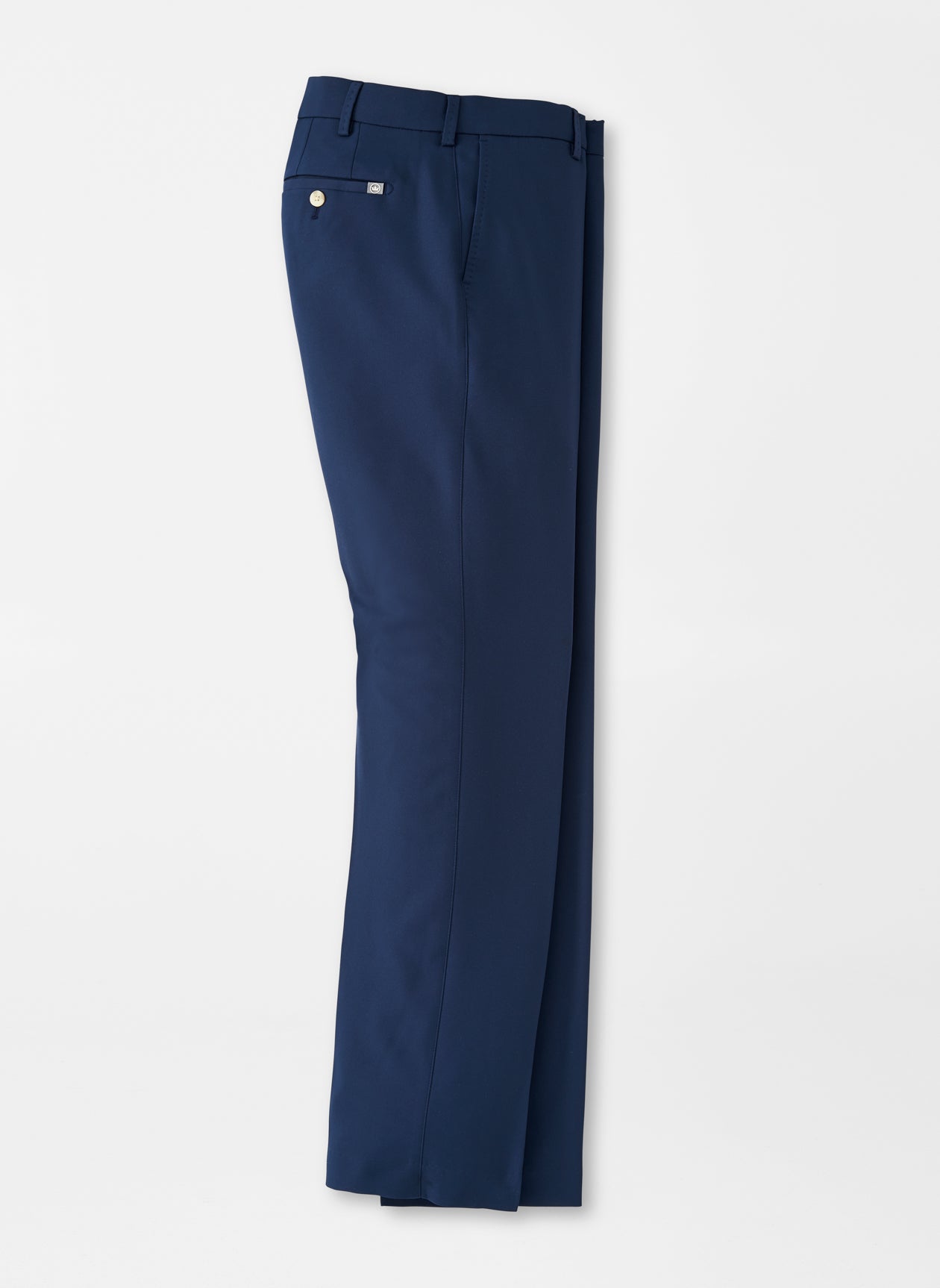 $178 Peter Millar Pants Mens 38W 28L Crown Sport Blue Tapered Golf ⛳ Logo  38x28
