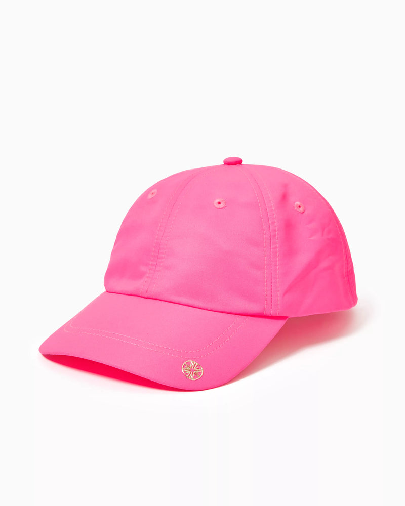 Lilly Pulitzer Solid Run Around Hat Roxie Pink