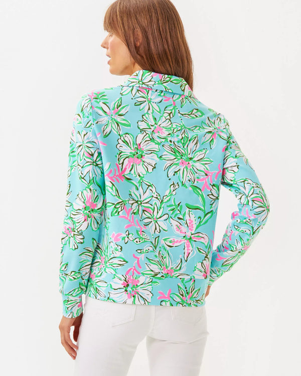 Lilly Pulitzer UPF 50+ Eleni Pullover Multi Sun Of A Bun