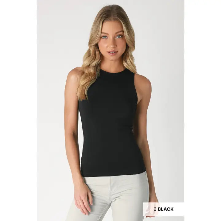 NikiBiki Basic Jersey Tank Black