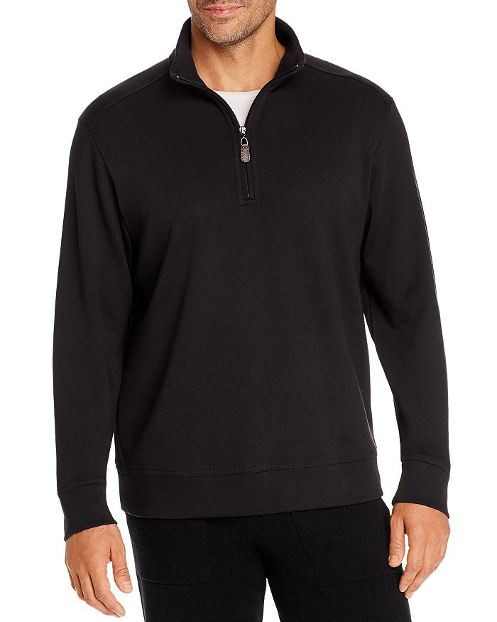 Tommy Bahama Martinique Half-Zip Sweatshirt Black