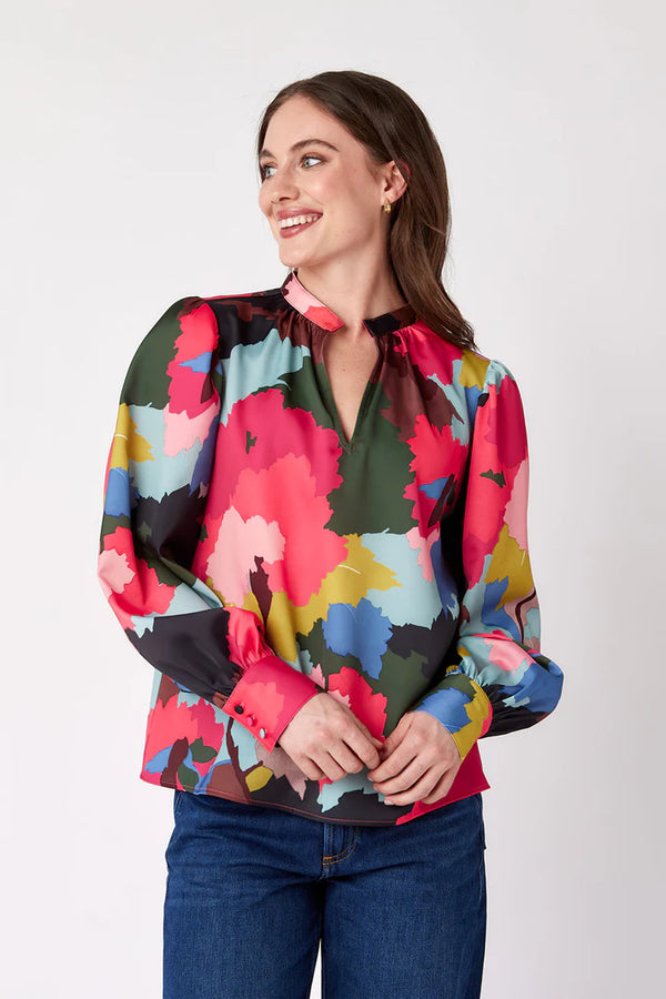 Crosby by Mollie Burch Lydie Top Painted Floral