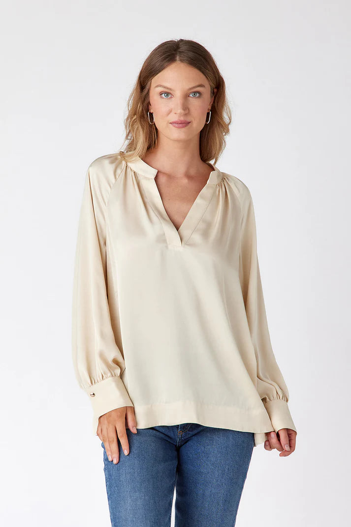 Crosby by Mollie Burch Rhett Tunic Eggshell