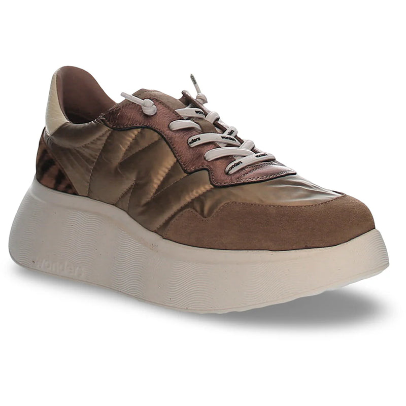 Taupe aggressive Platform Sneakers