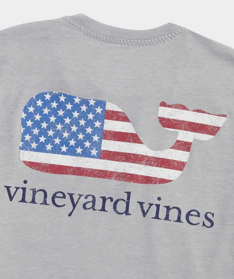 Vineyard Vines Dip Dyed Short Sleeve Whale T-Shirt