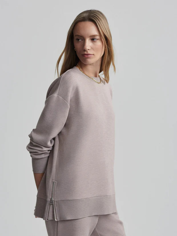 Varley Gabriella Sweatshirt Taupe Marl