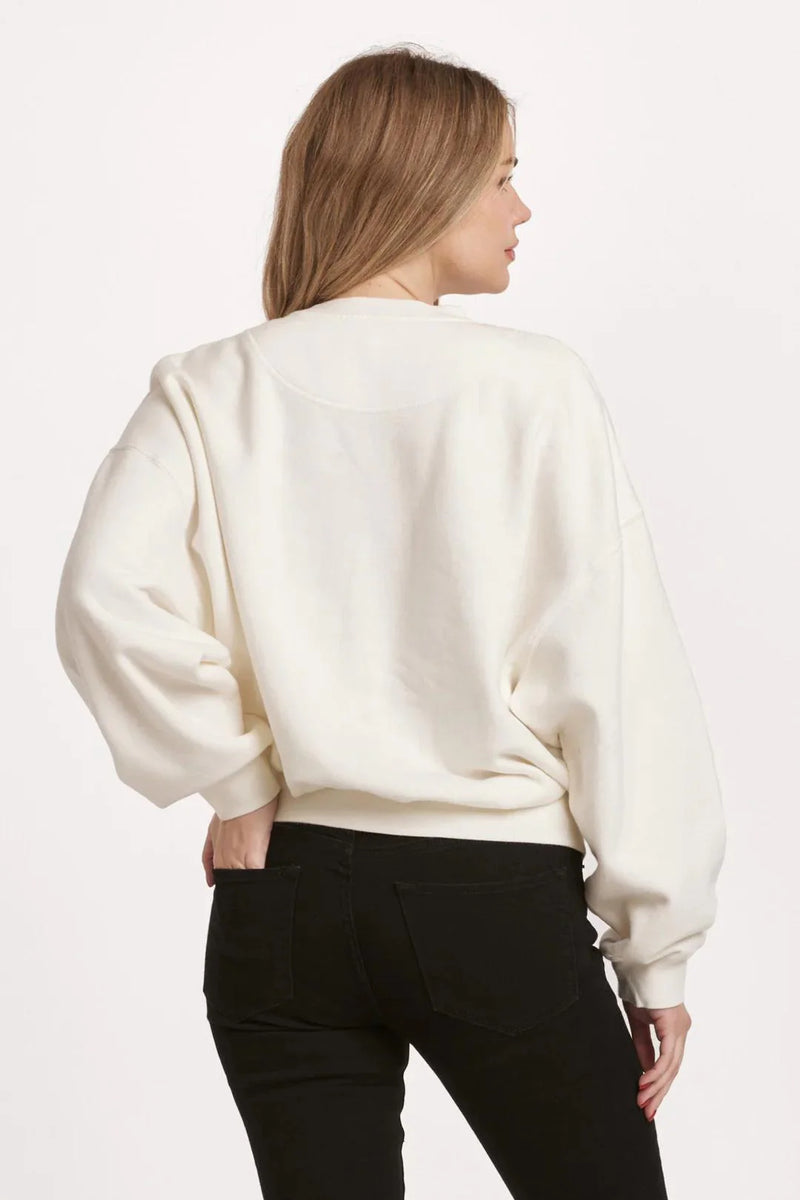 Dear John Lara Crewneck Sweatshirt Off-White