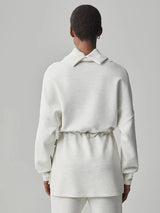 Varley Freya Sweatshirt Ivory Marl