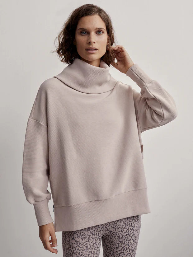 Varley Milton Sweatshirt Mushroom