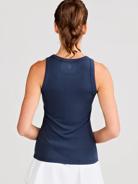 tasc MicroLuxe Rib Tank Midnight