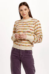 Dear John Jasmine Sweater Seaside Stripe