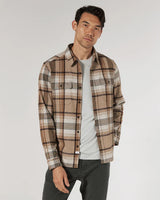 7Diamonds Generation™ Plaid Shirt Camel