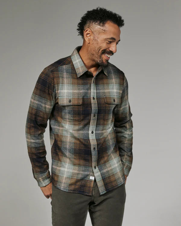 7Diamonds Generation™ Plaid Shirt Toffee