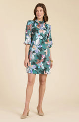 Tyler Boe Vicky Watercolor Floral Dress Multi