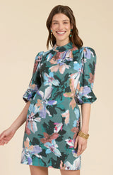 Tyler Boe Vicky Watercolor Floral Dress Multi