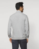 Johnnie-O Sully 1/4 Zip Pullover in Light Gray