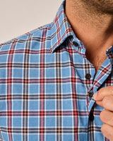 Johnnie-O Hangin' Out Performance Button Up Shirt - York Wake