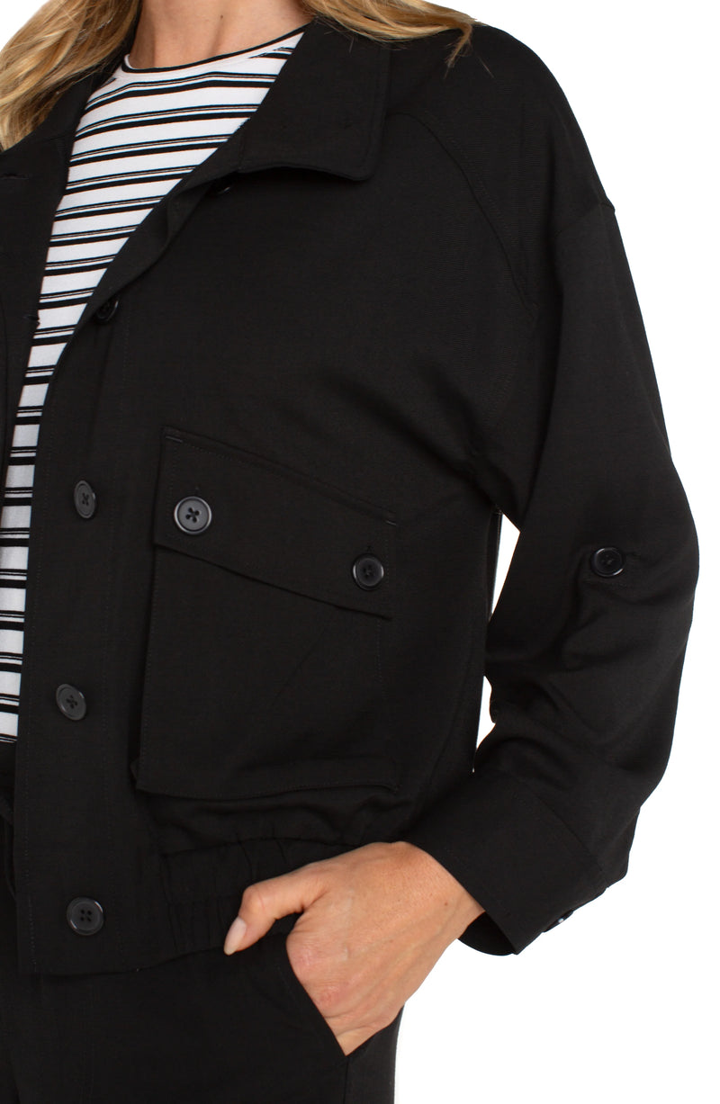 Liverpool Utility Jacket Black