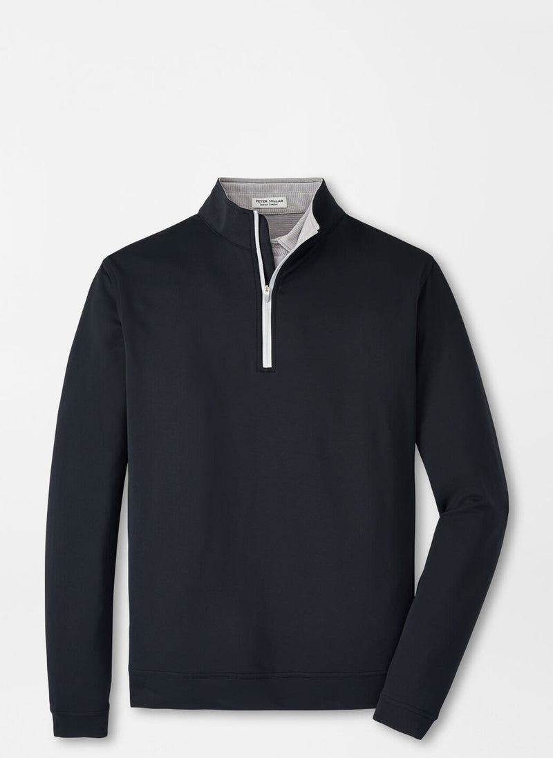 Peter Millar Perth Performance Quarter-Zip Black