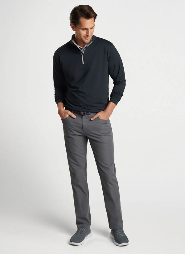 Peter Millar Perth Performance Quarter-Zip Black