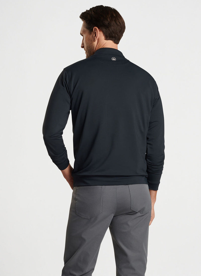 Peter Millar Perth Performance Quarter-Zip Black