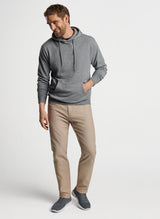 Peter Millar Lava Wash Hoodie Gale Grey