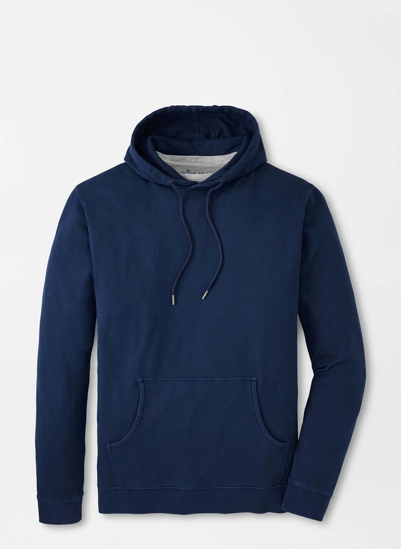 Peter Millar Lava Wash Hoodie Navy