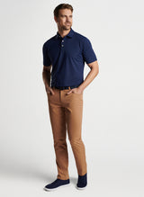 Peter Millar eb66 Performance Five-Pocket Pant in British Tan