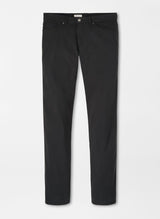 Peter Millar Signature Sateen Five-Pocket Pant Black