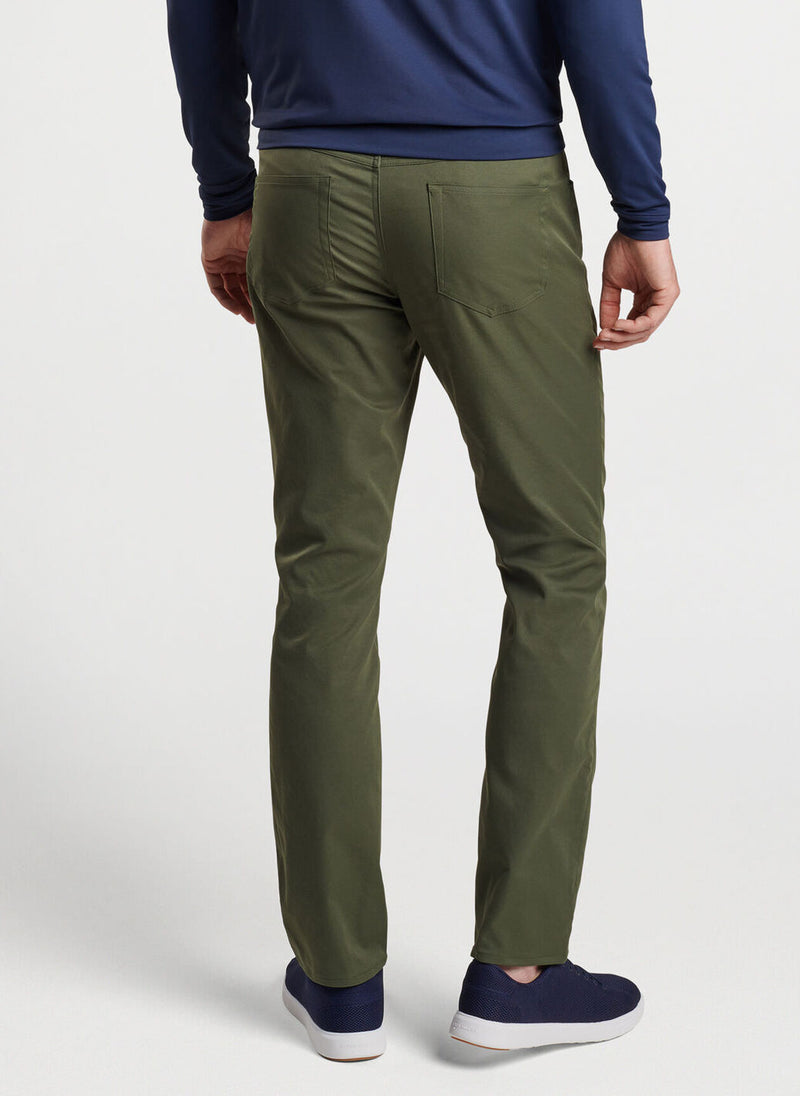 Peter Millar eb66 Performance Five-Pocket Pant Olive Branch