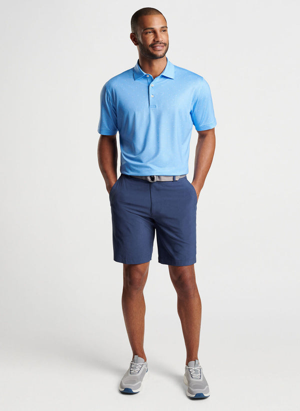 Peter Millar North Star Performance Jersey Polo Liberty Blue