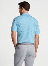 Peter Millar Drum Performance Polo Cyan