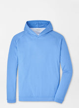 Peter Millar Pine Performance Hoodie Liberty Blue