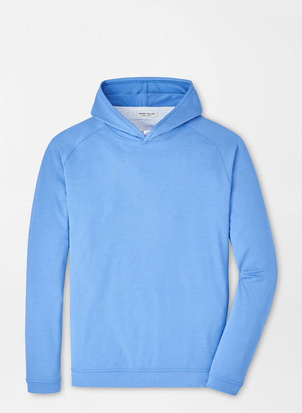 Peter Millar Pine Performance Hoodie Liberty Blue