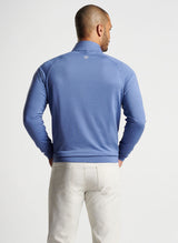 Peter Millar Beaumont Performance Quarter-Zip Astral Blue