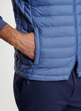 Peter Millar All Course Vest Astral Blue