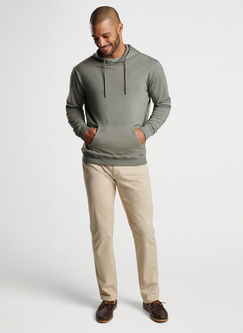 Peter Millar Lava Wash Hoodie Military