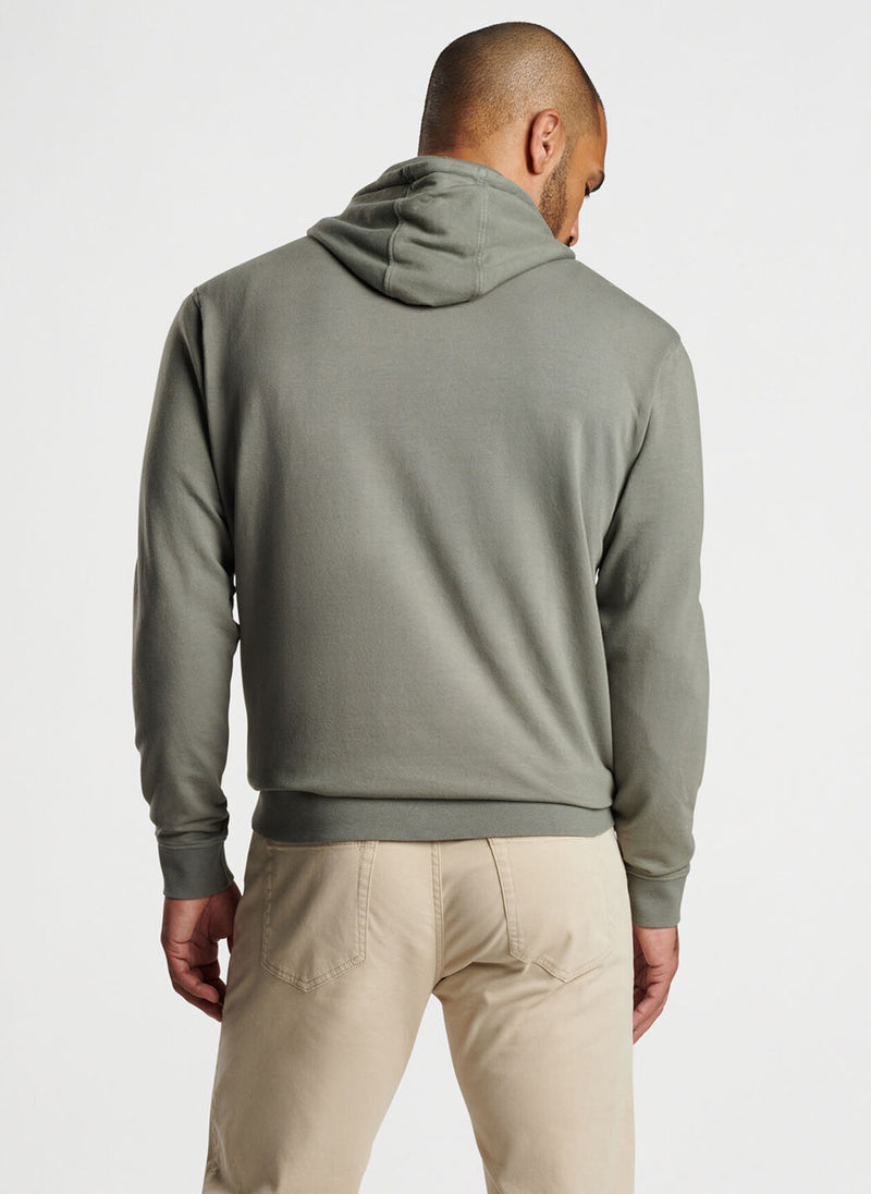 Peter Millar Lava Wash Hoodie Military