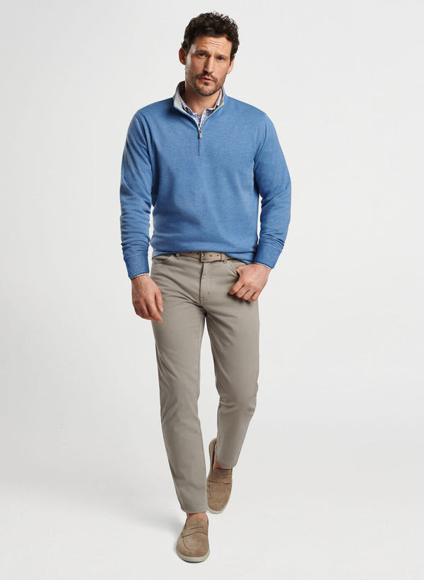 Peter Millar Crown Comfort Pullover Astral Blue