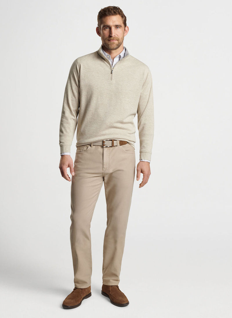 Peter Millar Crown Comfort Pullover Stone