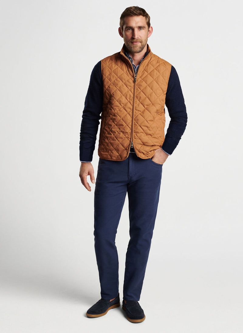 Peter Millar Essex Vest British Tan