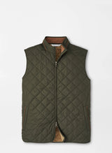 Peter Millar Essex Vest Dark Olive