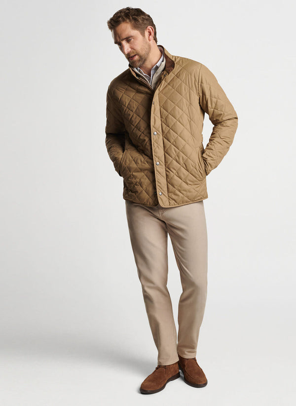 Peter Millar Suffolk Coat Khaki