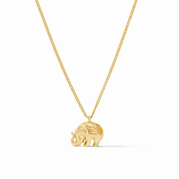 Julie Vos Elephant Delicate Necklace