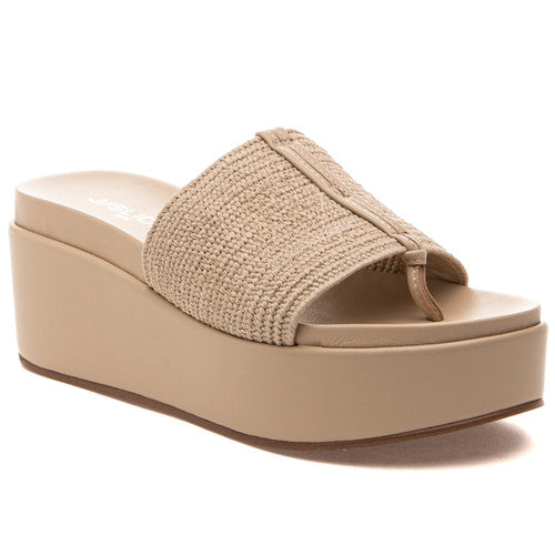 J/Slides QUO Natural Raffia