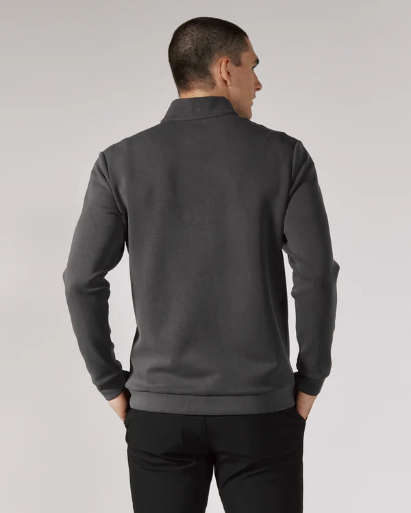 7Diamonds Men's REV™ Quarter-Zip Anthracite