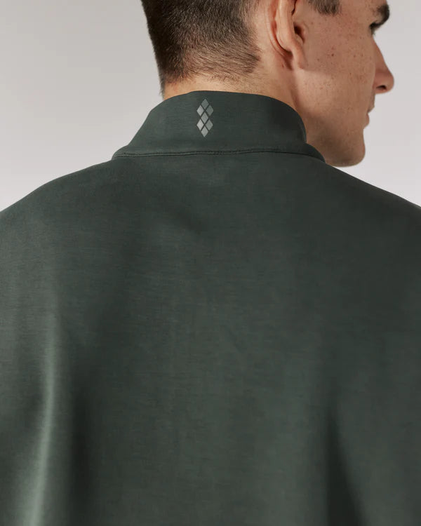 7Diamonds Men's REV™ Quarter-Zip Basil