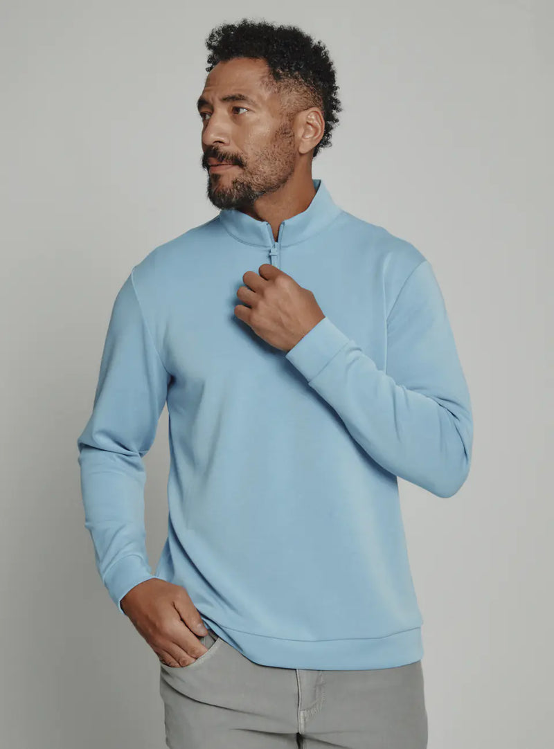 7Diamonds REV™ Quarter-Zip in Blue